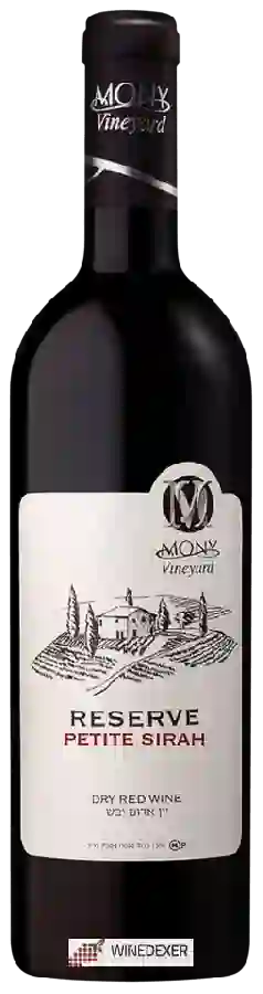 Winery Mony Vineyard - Reserve Petite Sirah Winery Mony Vineyard - Reserve Petite Sirah