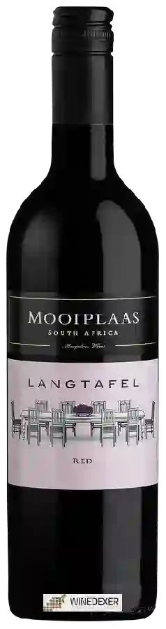 Winery Mooiplaas Wine Estate - Langtafel Red