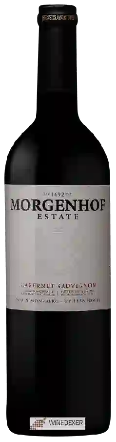 Winery Morgenhof Estate - Cabernet Sauvignon Winery Morgenhof Estate - Cabernet Sauvignon