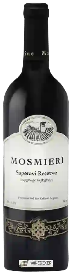 Winery Mosmieri (მოსმიერი) - Saperavi Reserve (საფერავი რეზერვი)