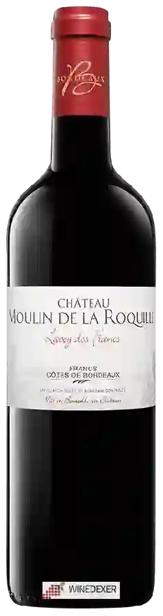 Château Moulin de la Roquille - Lavoy des Francs - Côtes de Bordeaux Château Moulin de la Roquille - Lavoy des Francs - Côtes de Bordeaux