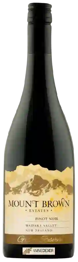 Winery Mount Brown - Grand Reserve Pinot Noir