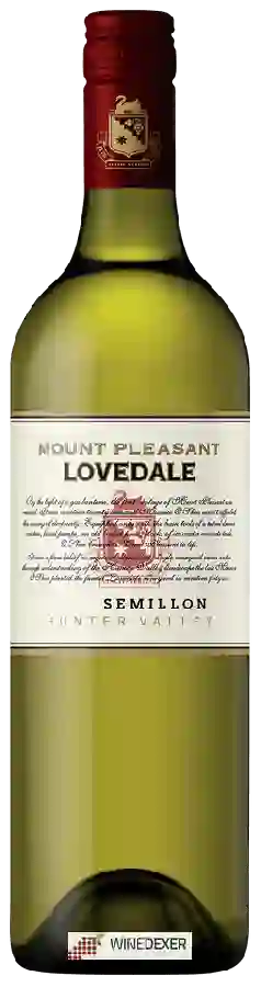 Winery Mount Pleasant - Lovedale Sémillon
