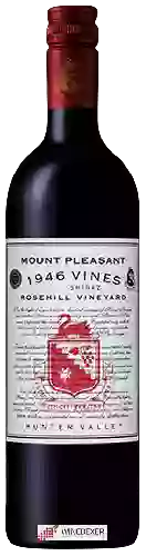 Winery Mount Pleasant - 1946 Vines Rosehill Vineyard Shiraz