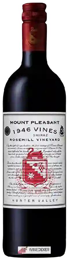 Winery Mount Pleasant - 1946 Vines Rosehill Vineyard Shiraz