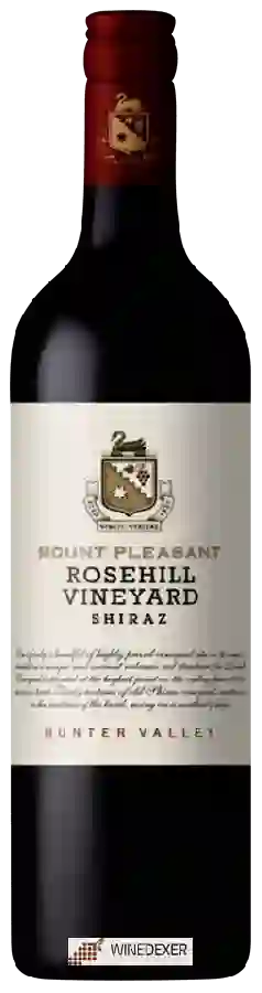 Winery Mount Pleasant - Rosehill Shiraz Winery Mount Pleasant - Rosehill Shiraz