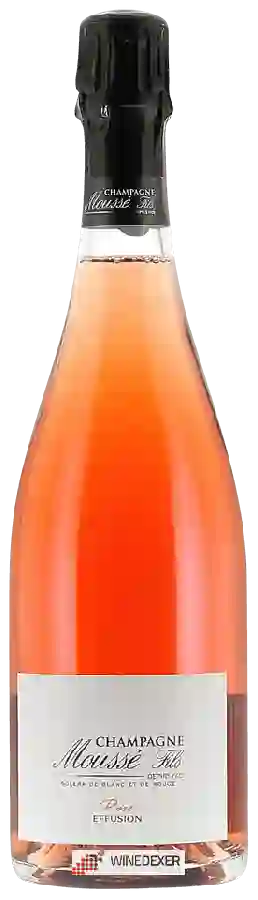 Winery Moussé Fils - Effusion Brut Rosé Champagne