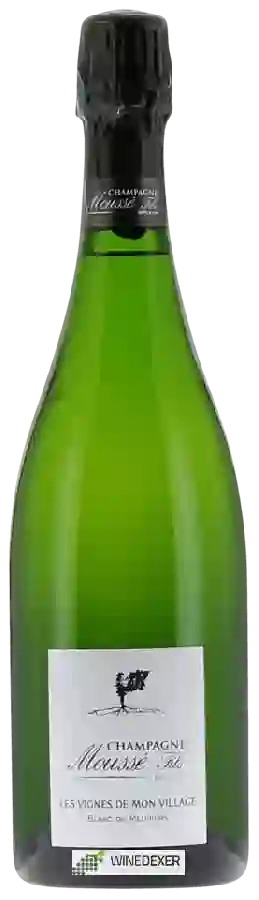 Winery Moussé Fils - Les Vignes de Mon Village Blanc de Meuniers Champagne
