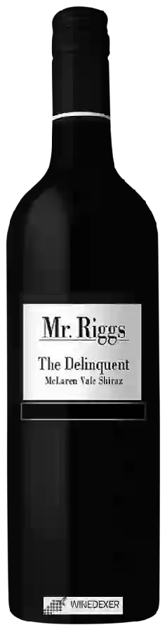 Winery Mr. Riggs - The Delinquent Shiraz Winery Mr. Riggs - The Delinquent Shiraz