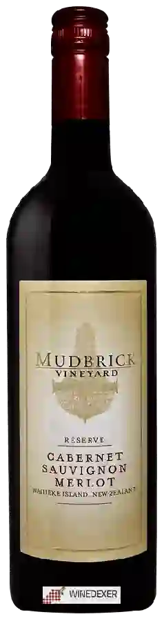 Winery Mudbrick Vineyard - Reserve Merlot - Cabernet Sauvignon