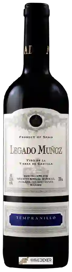 Winery Munoz - Legado Muñoz  Tempranillo