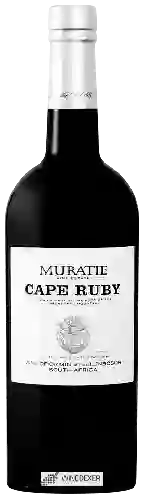 Winery Muratie - Cape Ruby