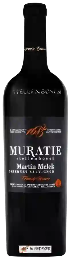 Winery Muratie - Family Reserve Martin Melck Cabernet Sauvignon