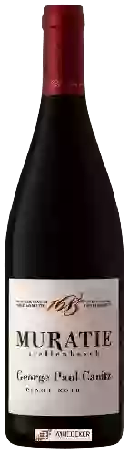 Winery Muratie - George Paul Canitz Pinot Noir
