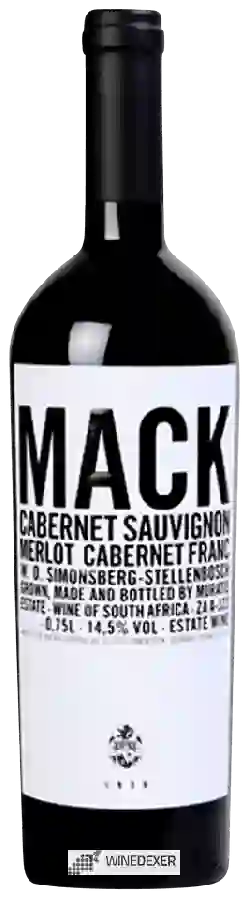 Winery Muratie - Mack Red Blend
