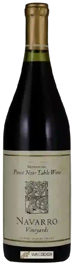 Winery Navarro Vineyards - Pinot Noir Winery Navarro Vineyards - Pinot Noir