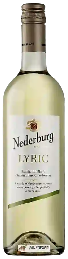 Winery Nederburg - Lyric Sauvignon Blanc - Chenin Blanc - Chardonnay Winery Nederburg - Lyric Sauvignon Blanc - Chenin Blanc - Chardonnay