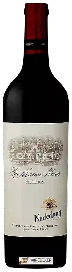 Winery Nederburg - Manor House Shiraz