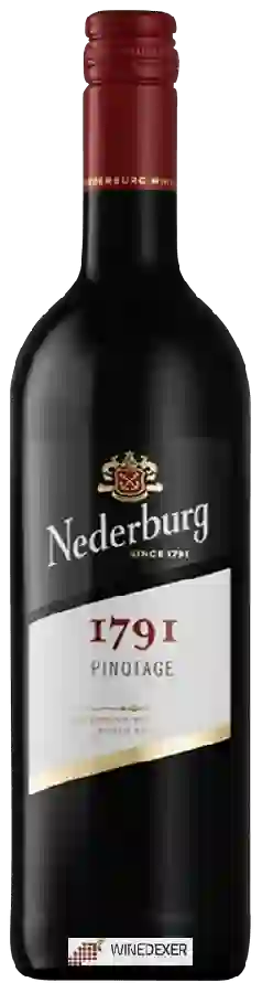 Winery Nederburg - 1791 Pinotage Winery Nederburg - 1791 Pinotage