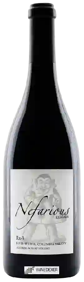 Winery Nefarious Cellars - Rx-3 Red Winery Nefarious Cellars - Rx-3 Red