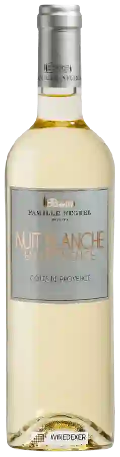 Winery Famille Négrel - Nuit Blanche Côtes de Provence Blanc