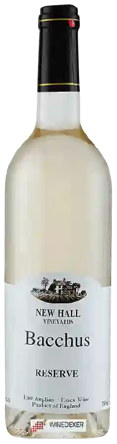 Winery New Hall Vineyards - Bacchus Reserve