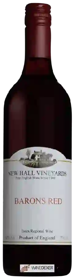 Winery New Hall Vineyards - Barons Red Winery New Hall Vineyards - Barons Red
