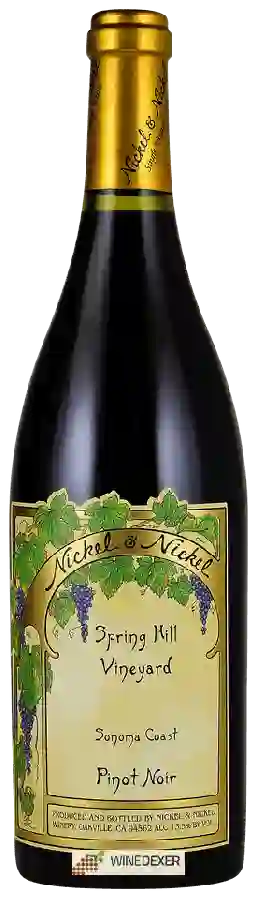 Winery Nickel & Nickel - Spring Hill Vineyard Pinot Noir Winery Nickel & Nickel - Spring Hill Vineyard Pinot Noir