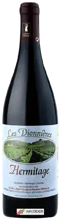 Winery Nicolas Fayolle - Les Dionnières Hermitage Rouge Winery Nicolas Fayolle - Les Dionnières Hermitage Rouge