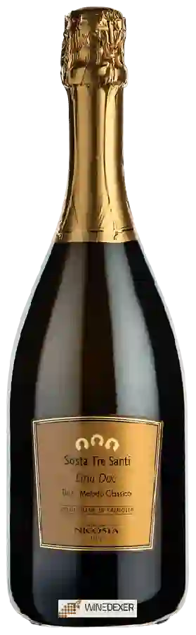 Winery Nicosia - Sosta Tre Santi Metodo Classico Brut Winery Nicosia - Sosta Tre Santi Metodo Classico Brut