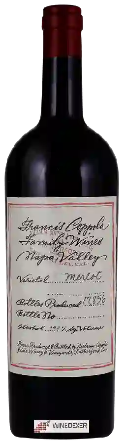 Winery Niebaum Coppola - Francis Coppola Family Wines Merlot