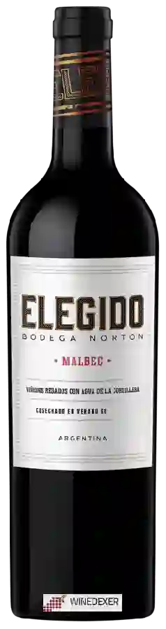 Winery Norton - Elegido Malbec Winery Norton - Elegido Malbec