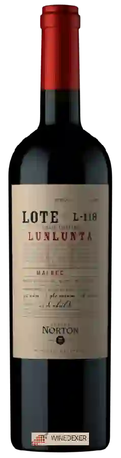 Winery Norton - LOTE L (Lunlunta) Malbec Winery Norton - LOTE L (Lunlunta) Malbec