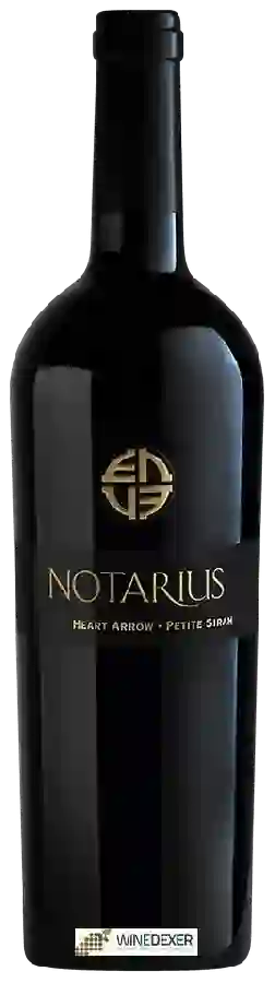 Winery Notarius - Heart Arrow Petite Sirah Winery Notarius - Heart Arrow Petite Sirah