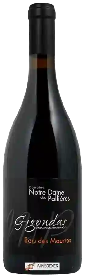 Winery Notre Dame des Pallières - Gigondas (Bois des Mourres) Winery Notre Dame des Pallières - Gigondas (Bois des Mourres)