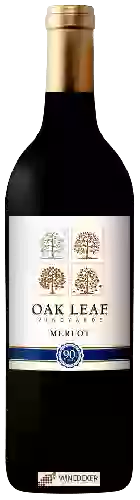 Winery Oak Leaf - Merlot