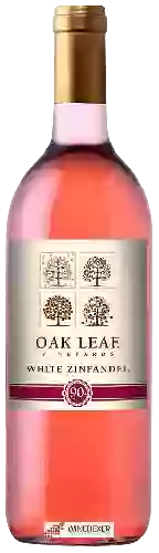 Winery Oak Leaf - White Zinfandel