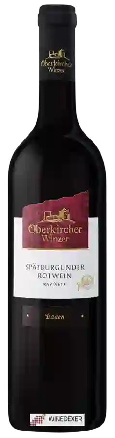 Winery Oberkircher Winzer - Spatburgunder Kabinett Winery Oberkircher Winzer - Spatburgunder Kabinett
