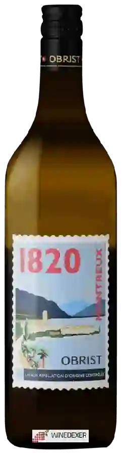 Winery Obrist - 1820 Montreux Blanc