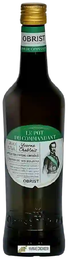 Winery Obrist - Le Pot du Commandant