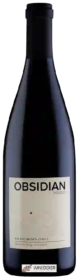 Winery Obsidian Ridge - Estate Grown Syrah