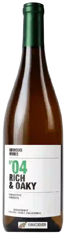 Winery Obvious Wines - No. 04 Rich & Oaky Chardonnay