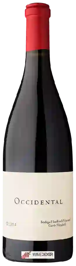 Winery Occidental - Bodega Headlands Vineyard Cuvée Elizabeth Pinot Noir Winery Occidental - Bodega Headlands Vineyard Cuvée Elizabeth Pinot Noir