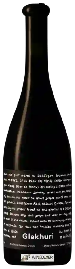 Winery Old Gruzia - Glekhuri Kisiskhevi Saperavi Qvevri Red Dry (გლექური კისისხევი საფერავი ქვევრი წითელი მშრალი)