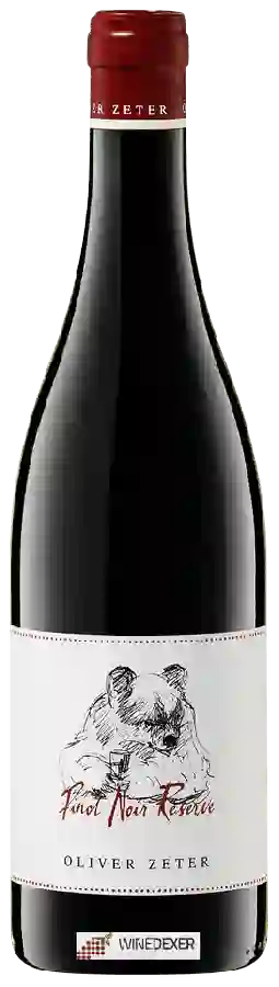 Winery Oliver Zeter - Réserve Pinot Noir