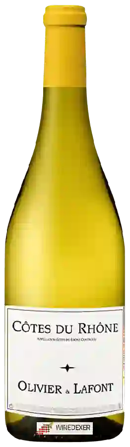 Winery Olivier & Lafont - Côtes du Rhône Blanc Winery Olivier & Lafont - Côtes du Rhône Blanc