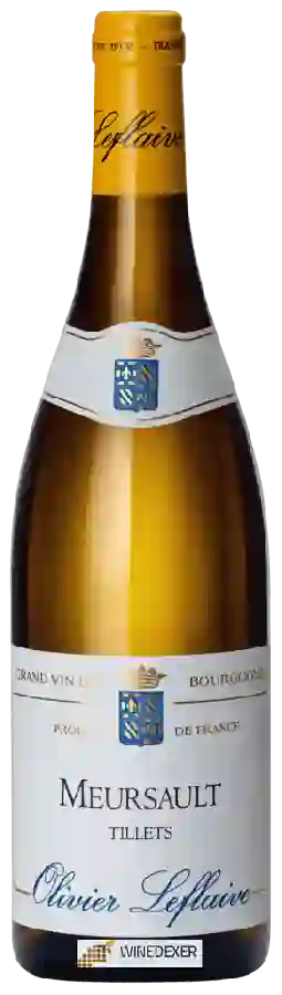 Winery Olivier Leflaive - Meursault Tillets