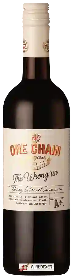 Winery One Chain - The Wrong 'Un Shiraz - Cabernet Sauvignon Winery One Chain - The Wrong 'Un Shiraz - Cabernet Sauvignon