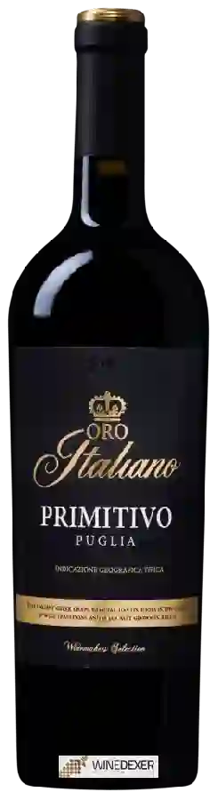 Winery Oro Italiano - Primitivo Winery Oro Italiano - Primitivo