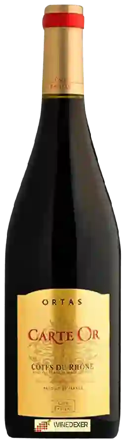 Ortas - Cave de Rasteau - Carte Or Côtes du Rhône